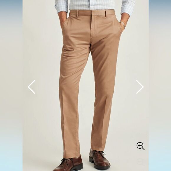 BONOBOS Stretch Weekday Warrior Dress Pants, Thursday True Khaki size 36/36 - Picture 1 of 9